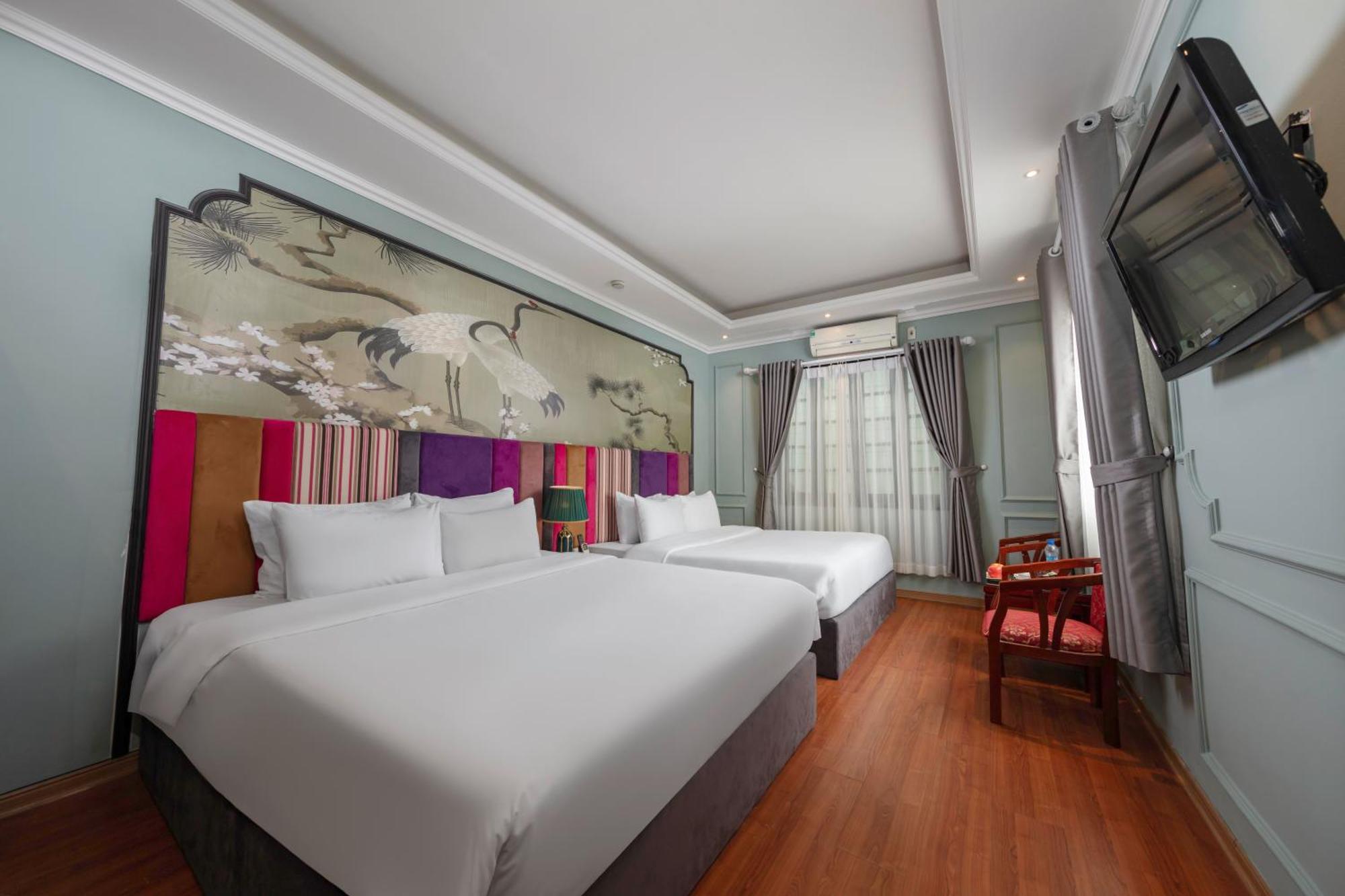 Madelise Amica Hotel And Travel Hanoi Exterior foto