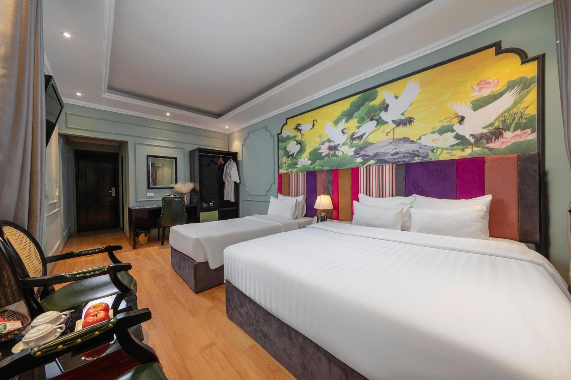 Madelise Amica Hotel And Travel Hanoi Exterior foto