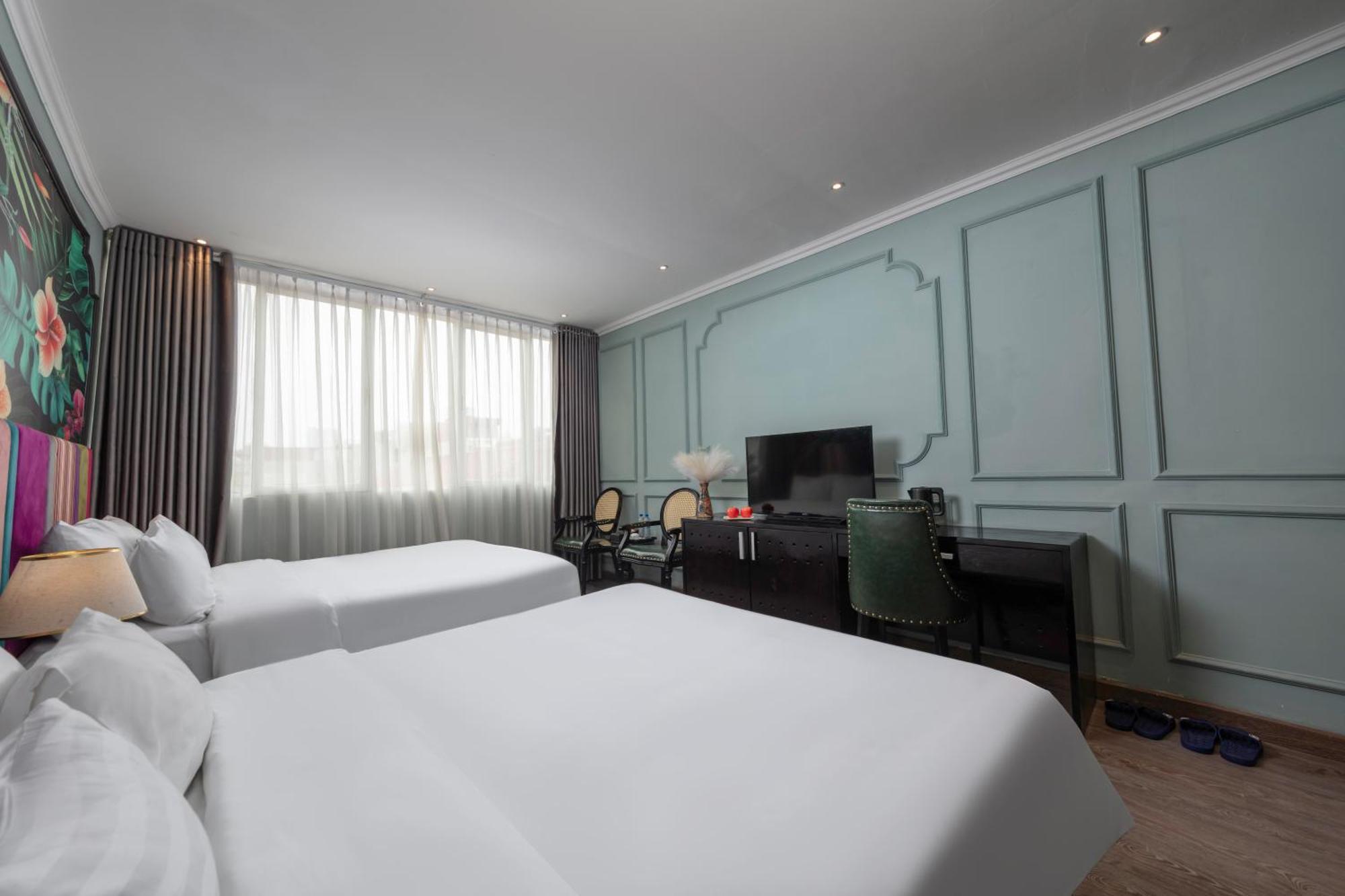 Madelise Amica Hotel And Travel Hanoi Exterior foto