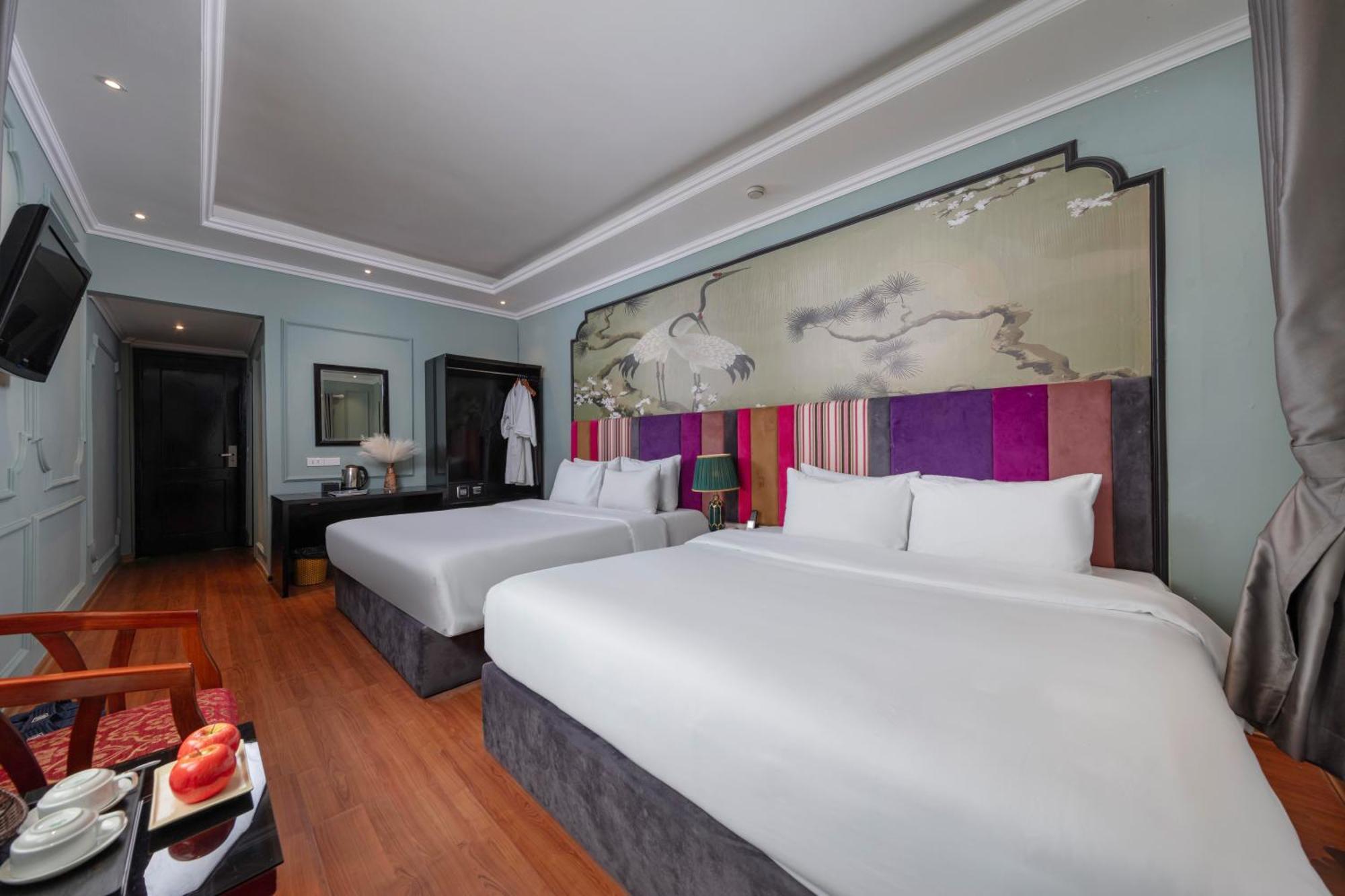 Madelise Amica Hotel And Travel Hanoi Exterior foto